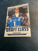 2024 Panini Rookies & Stars Draft Class #11 Laiatu Latu