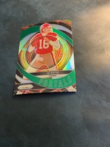 2024 Panini Prizm Portals Green Prizm #1 Joe Montana|Joe Montana