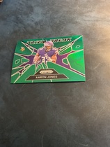 2024 Panini Prizm Prizm Break Green Prizm #6 Aaron Jones