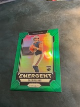 2024 Panini Prizm Emergent Green Prizm #1 Caleb Williams