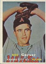 1957 Topps Base Set #285 Ned Garver