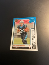2024 Donruss Rated Rookies Throwback #27 Jonathon Brooks