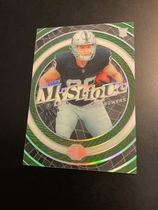 2024 Panini Illusions Mystique Emerald #7 Brock Bowers
