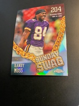 2024 Topps Chrome Sunday Swag Refractor #SS-11 Randy Moss