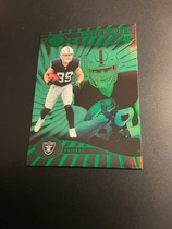 2024 Panini Illusions Trophy Collection Emerald #47 Brock Bowers