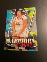 2024 Bowman Chrome University Warriors of the Paint #WP-17 Audi Crooks