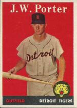 1958 Topps Base Set #32 J.W. Porter