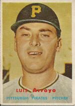 1957 Topps Base Set #394 Luis Arroyo