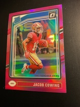 2024 Donruss Optic Pink #236 Jacob Cowing