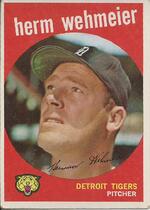 1959 Topps Base Set #421 Herm Wehmeier