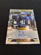 2024 Panini Contenders Divisional Ticket #266 Caelen Carson