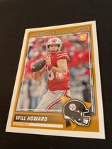 2025 Score Rookies #3 Will Howard