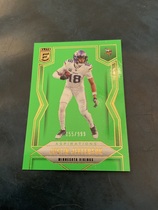 2025 Donruss Elite Aspirations Lime Green #45 Justin Jefferson