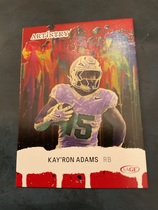 2025 SAGE Artistry Red #63 Kayron Adams