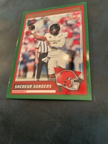 2025 Score Rookies Green #15 Shedeur Sanders