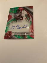 2024 Bowman Best University Best of 2024 Autos Green Mini Diamond Refractor #BOA-GB Germie Bernard