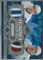 2008 Upper Deck Artifacts Tundra Tandems Patches Silver #TT-OE Alexander Alex Edler|Matthias Ohlund