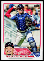 2023 Topps Base Set #68 William Contreras