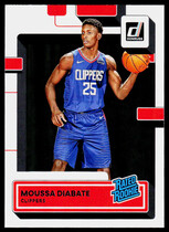 2022 Donruss Base Set #237 Moussa Diabate