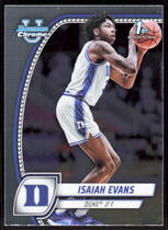 2024 Bowman Chrome University #27 Isaiah Evans