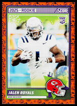 2025 Score Score-A-Treat Rookies Pumpkins #8 Jalen Royals