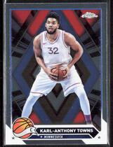 2023 Topps Chrome #105 Karl-Anthony Towns