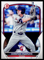 2023 Bowman Draft #BD-180 Christian Knapczyk
