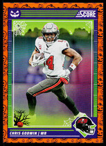2024 Score Score-A-Treat Orange Pumpkin #266 Chris Godwin