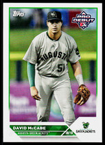 2023 Topps Pro Debut #PD-180 David Mccabe