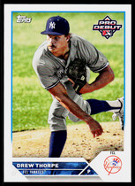 2023 Topps Pro Debut #PD-104 Drew Thorpe