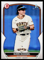 2023 Bowman Draft #BD-136 Quinn Mcdaniel