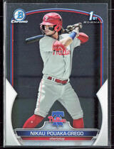 2023 Bowman Chrome Prospects #BCP-89 Nikau Pouaka-Grego