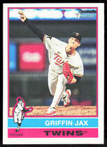 2025 Topps Heritage #474 Griffin Jax
