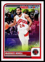 2023 Panini NBA Hoops Haunted Hoops #57 Markquis Nowell