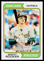 2023 Topps Heritage High Number #597 Brent Rooker