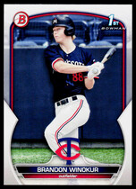 2023 Bowman Draft #BD-69 Brandon Winokur
