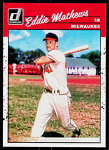 2023 Donruss Base Set #258 Eddie Mathews