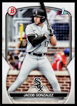 2023 Bowman Draft #BD-167 Jacob Gonzalez