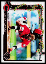 2025 Topps Holiday Christmas #H97 Elly De La Cruz