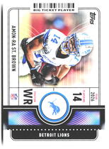 2026 Topps Flagship Big Ticket Players #BTP-14 Amon-Ra St. Brown