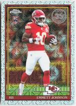 2026 Topps Flagship 1991 Topps Rookies Chrome Silver Pack #91TRC-13 Emmett Johnson