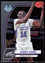2024 Bowman Chrome University #89 Dennis Evans
