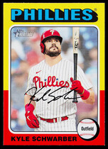 2024 Topps Heritage #161 Kyle Schwarber