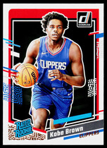2023 Donruss Base Set #239 Kobe Brown