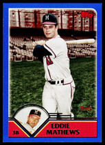 2023 Topps Archives #223 Eddie Mathews