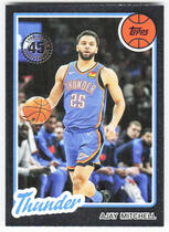 2025 Topps 1980-81 Topps #80BK-12 Ajay Mitchell