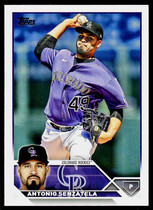 2023 Topps Base Set #99 Antonio Senzatela