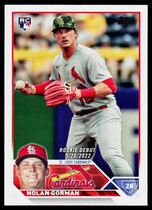 2023 Topps Update #US212 Nolan Gorman