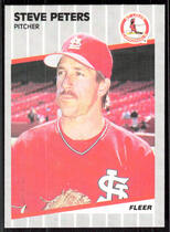 1989 Fleer Base Set #462 Steve Peters