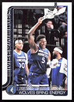 2025 Topps Base Set #287 Anthony Edwards